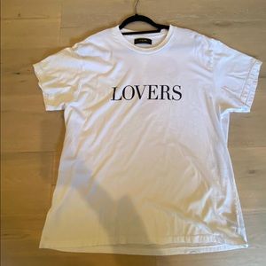 AMIRI LOVERS TEE MENS SZ LARGE